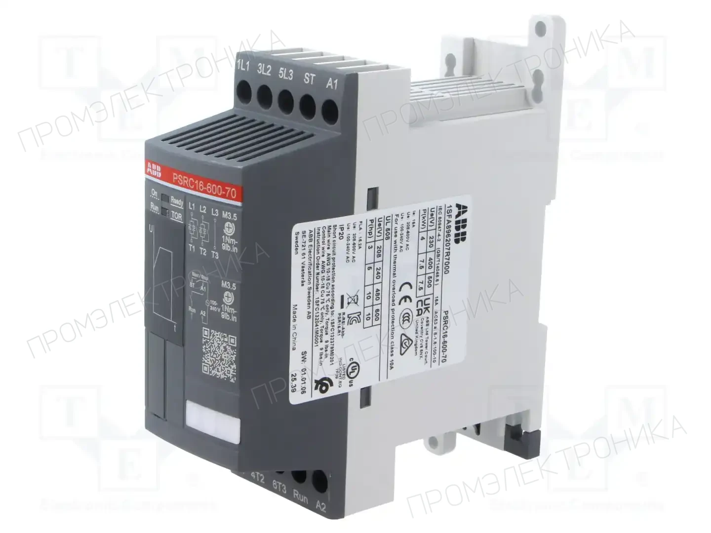 ABB 1SFA896207R7000 — Устройства плавного пуска