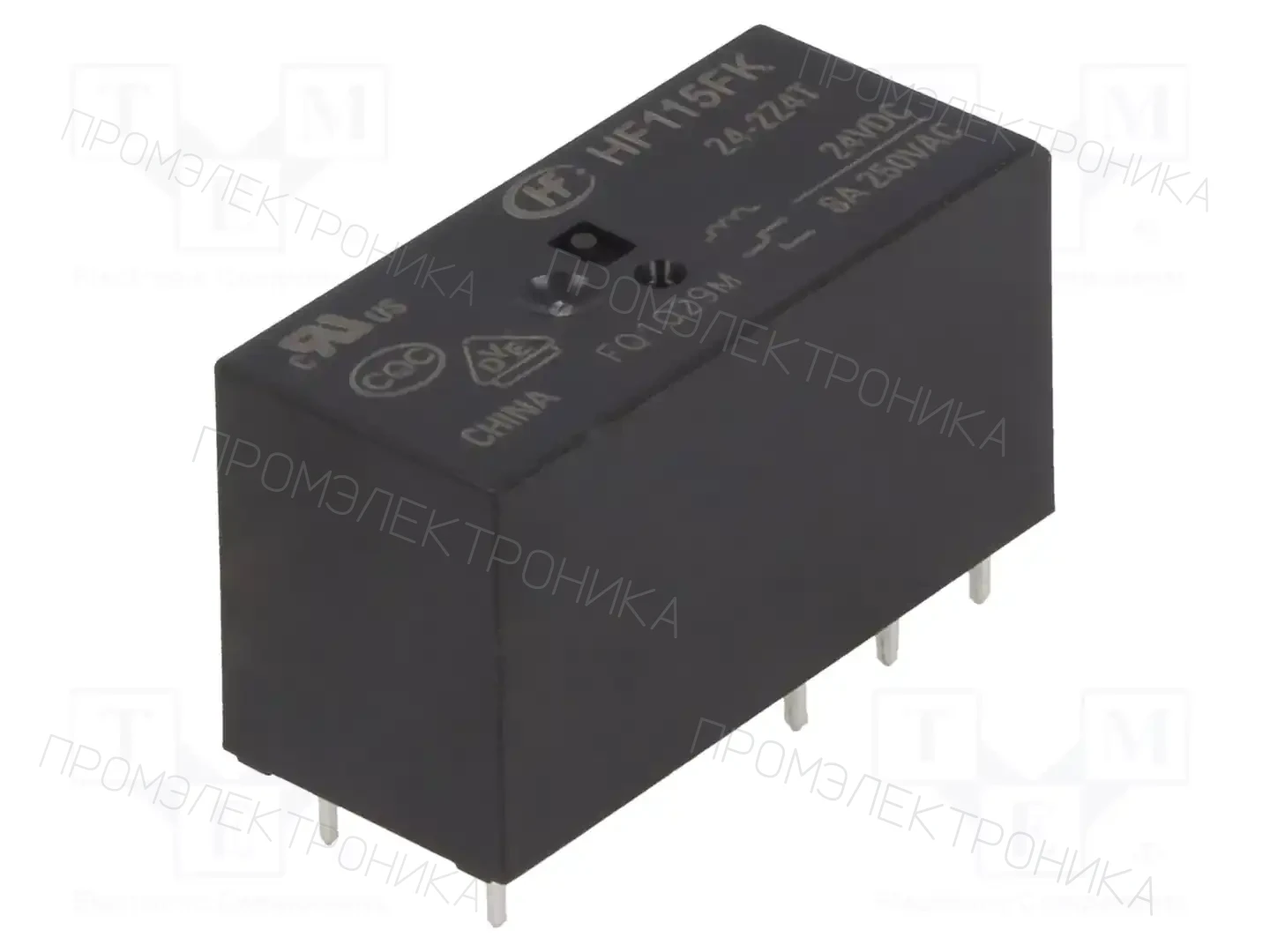 HONGFA RELAY HF115FK/24-2Z4T — Реле электромагн. миниатюрные