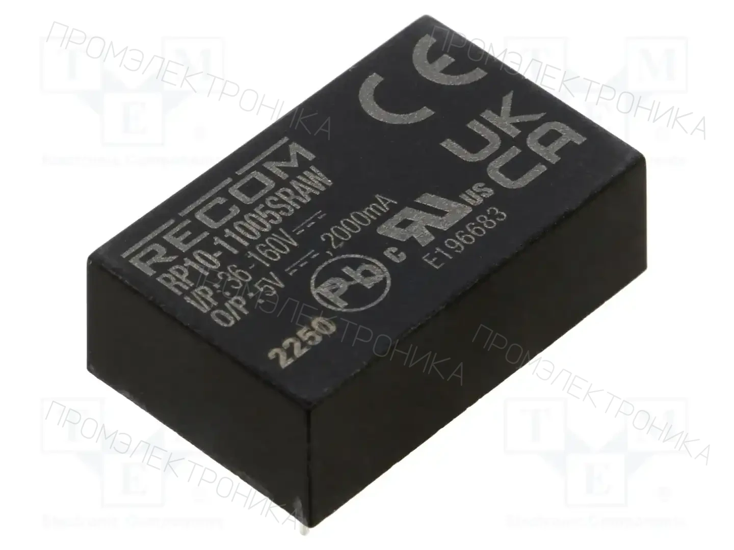RECOM RP10-11005SRAW — Преобразователи DC/DC