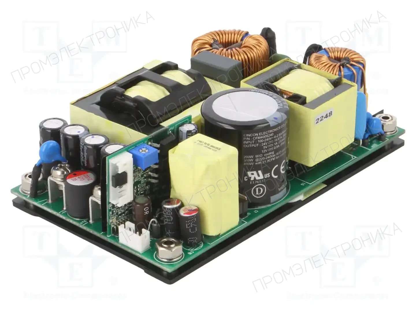 CINCON CFM400S240 — Открытые блоки питания