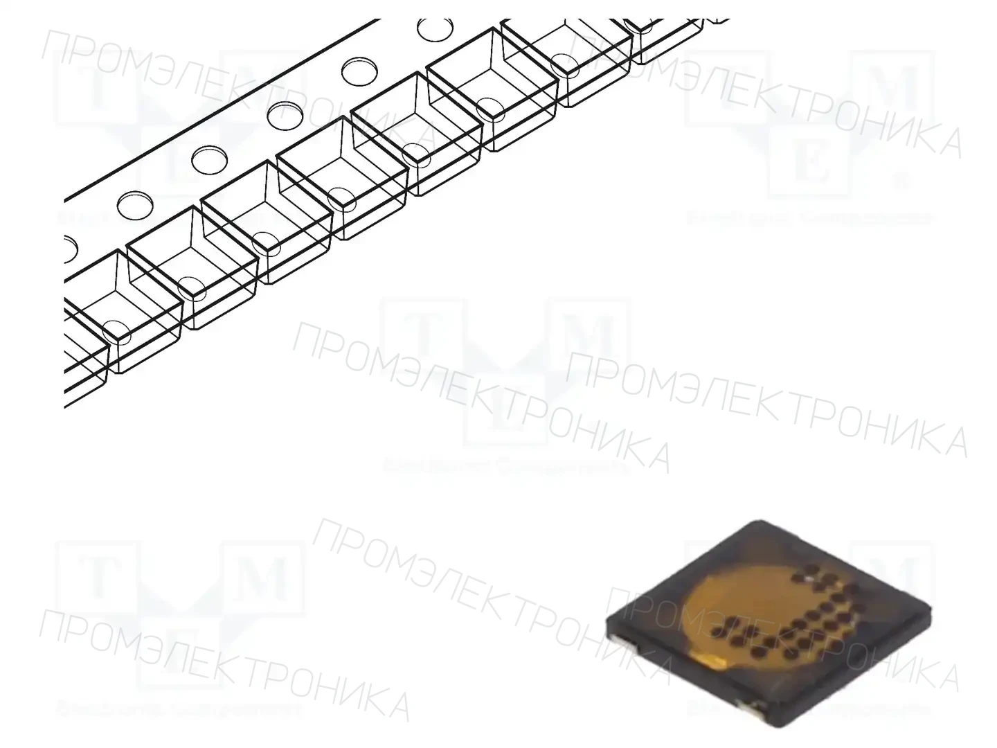 PANASONIC EVQP6PB35 — Микропереключатели TACT