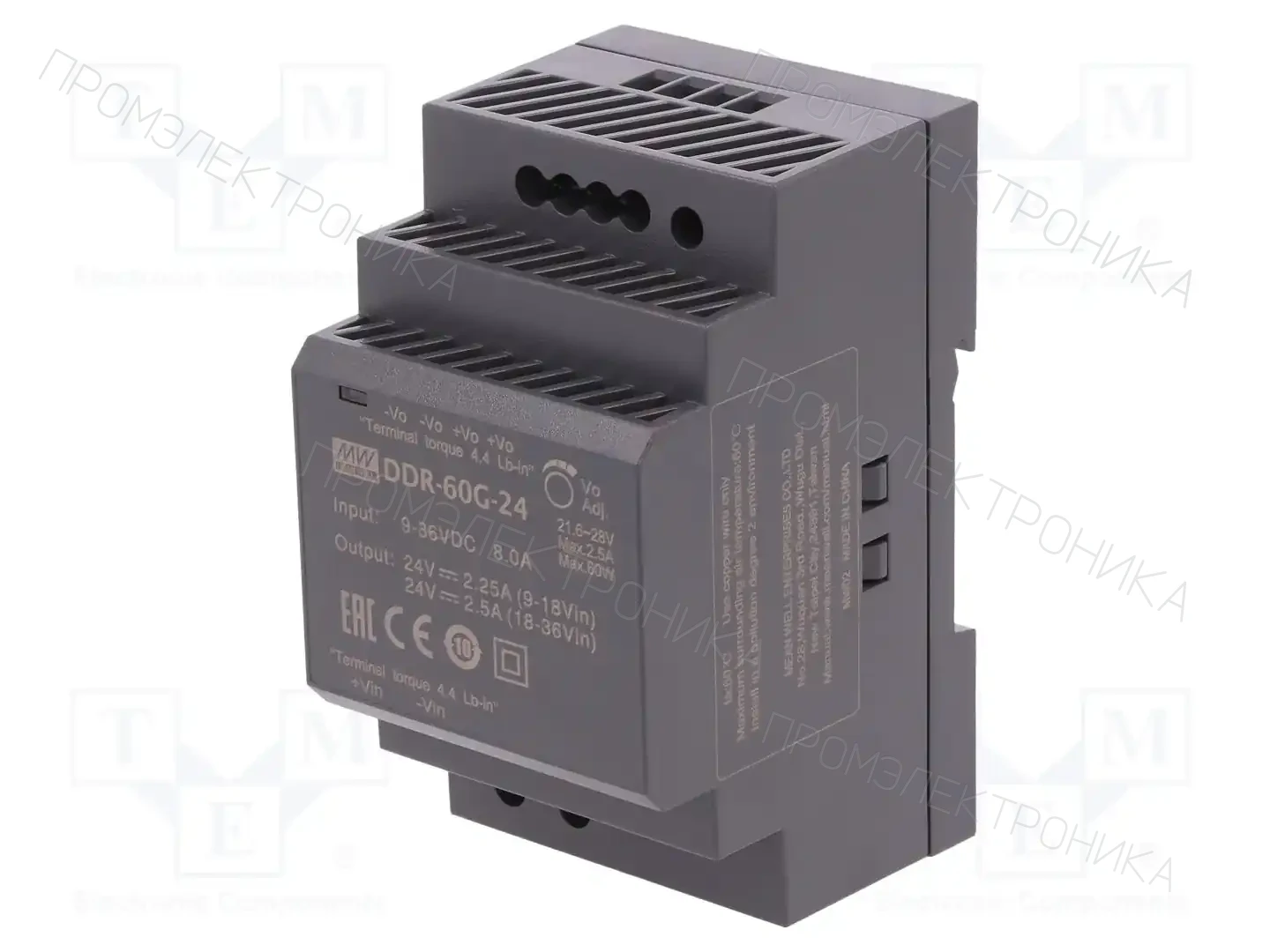 MEAN WELL DDR-60G-24 — Преобразователи DC/DC