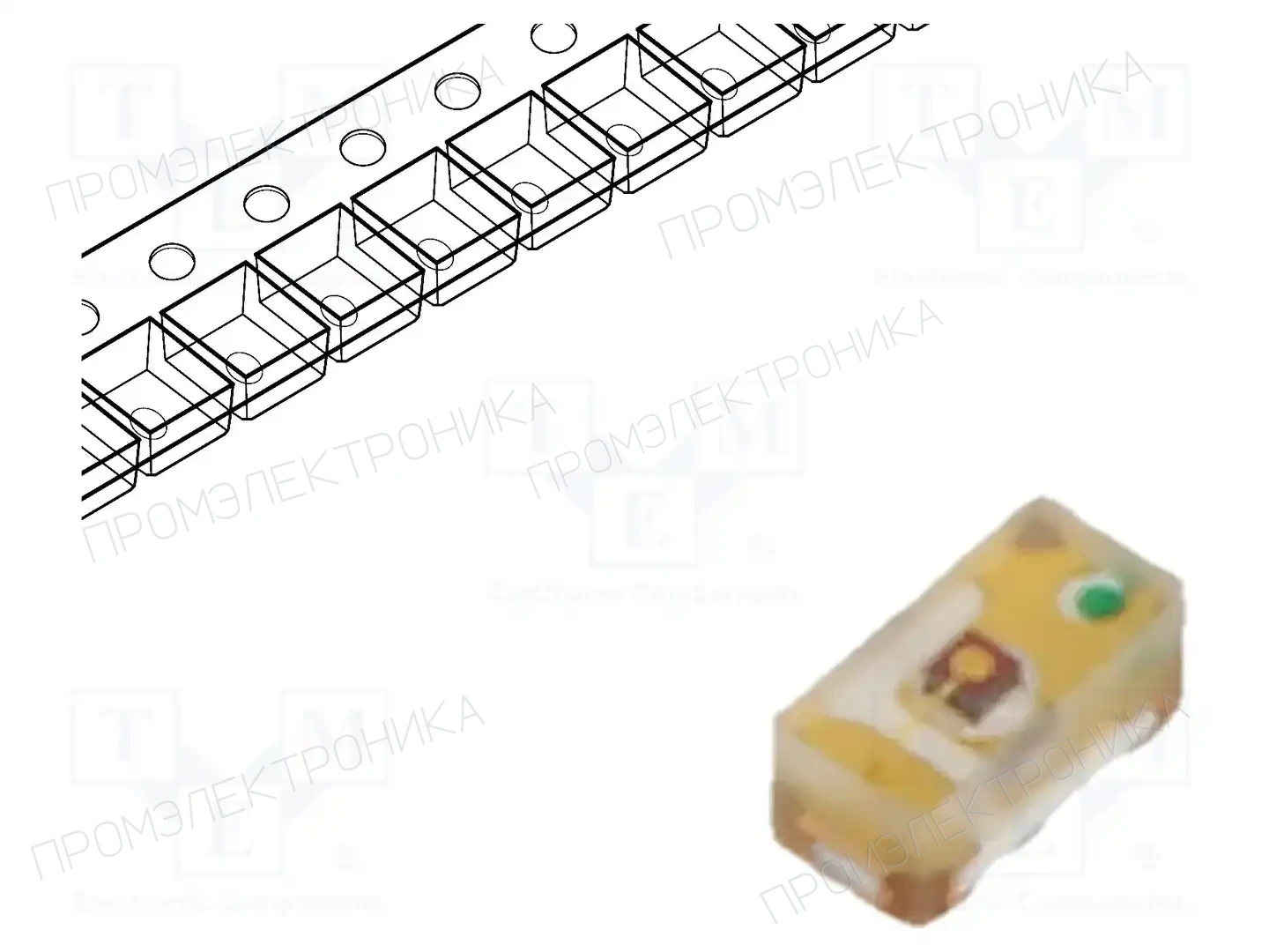 FORYARD FYLS-0402CKURC — Светодиоды SMD цветные