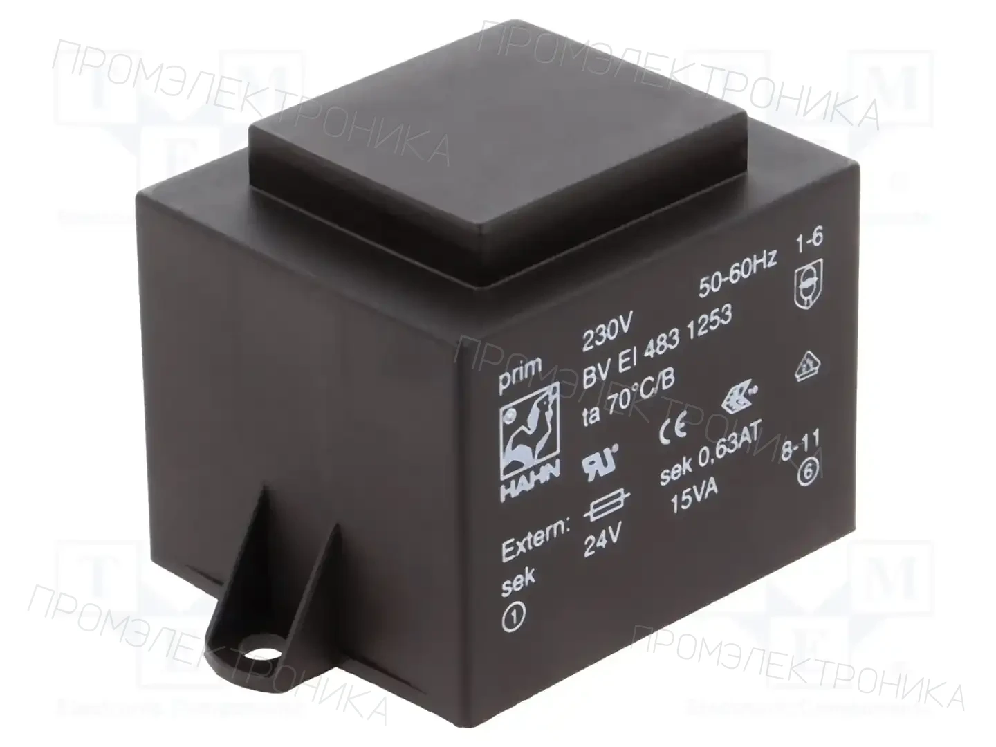 HAHN BV EI 483 1253 — Трансформаторы PCB