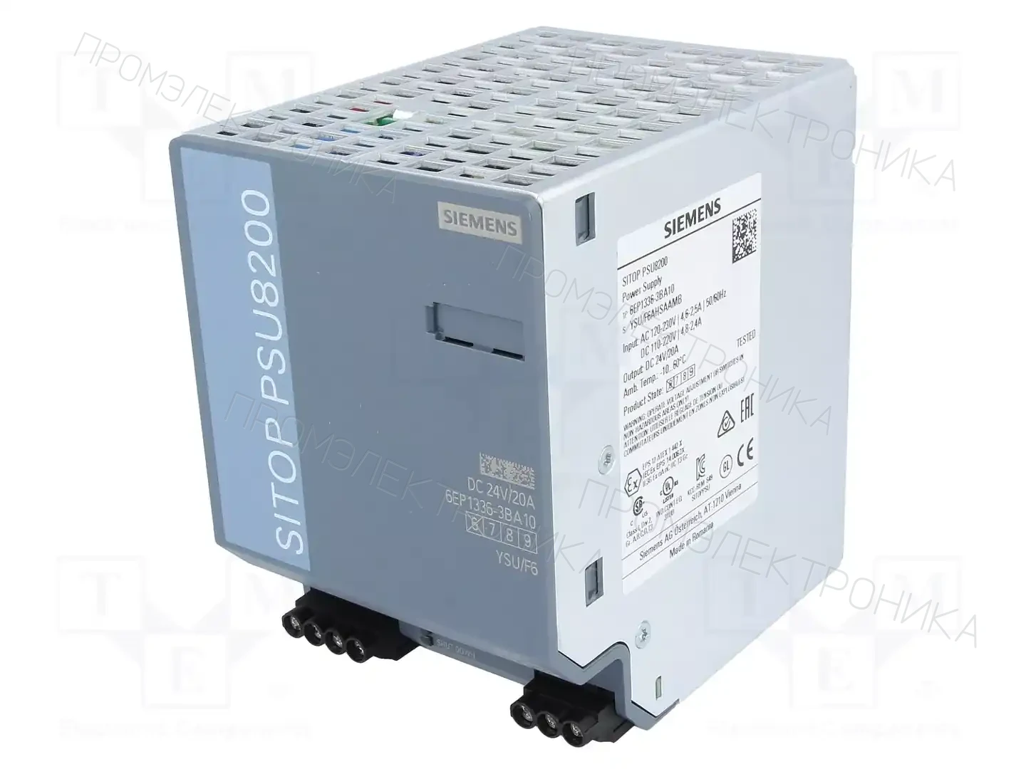 SIEMENS 6EP1336-3BA10 — Блоки питания на DIN-рейку