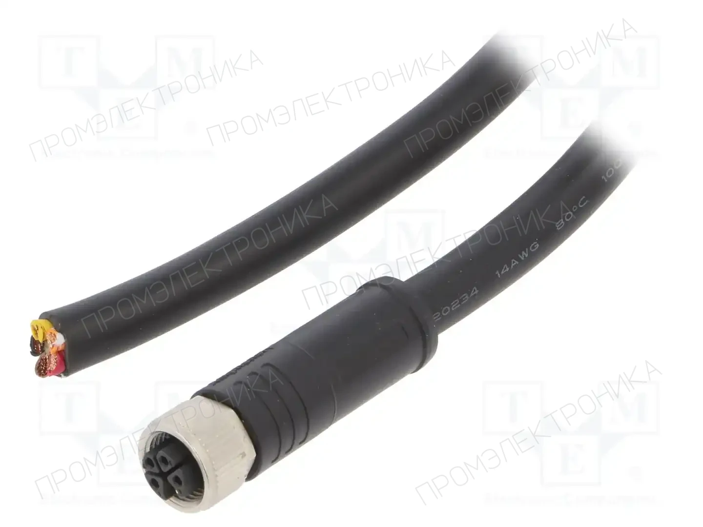 AMPHENOL LTW M12K-05BFDM-SL8S01 — Соединения M12 с проводом