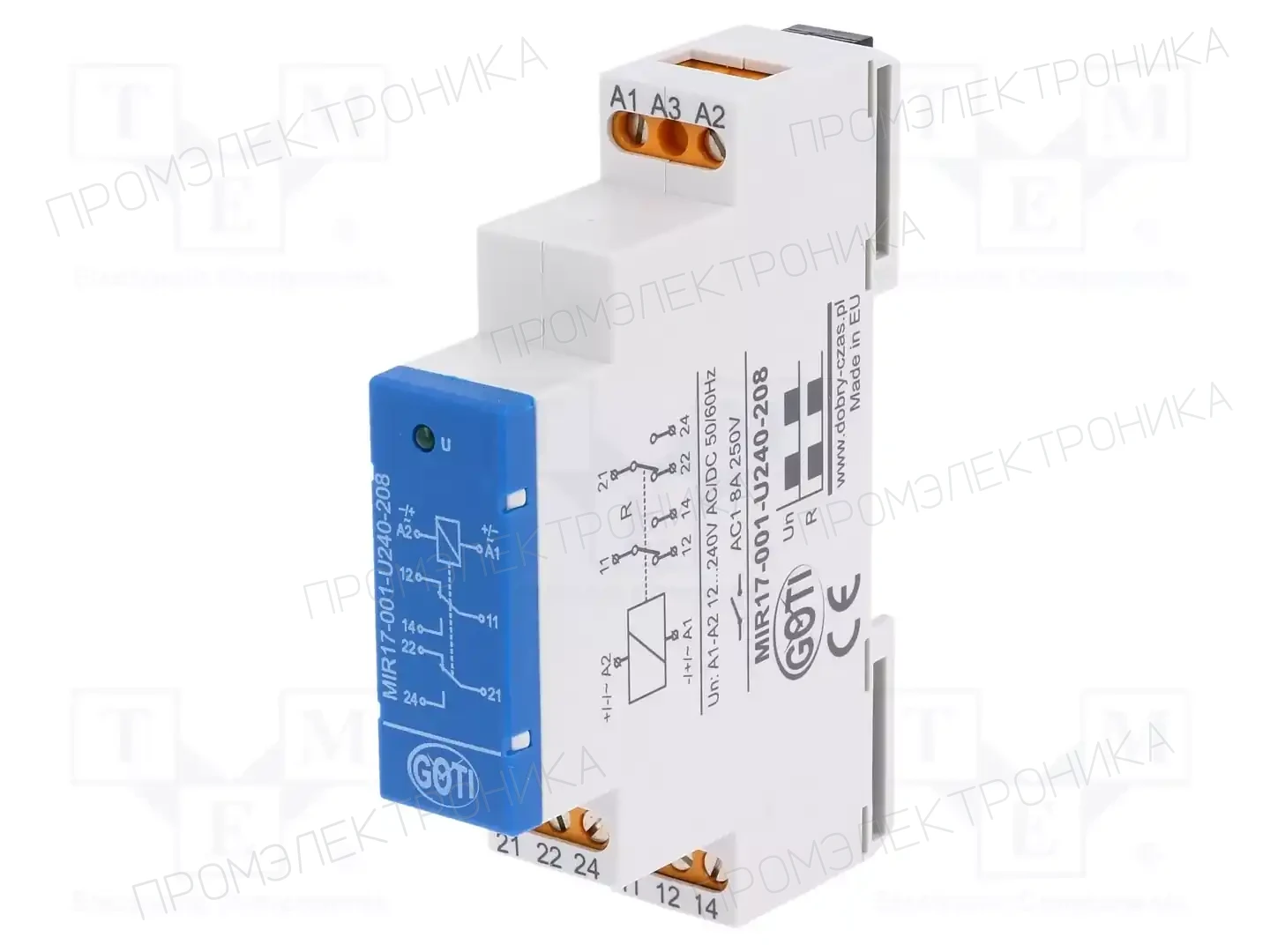 DOBRY CZAS MIR17-001-U240-208 — Монтажные реле