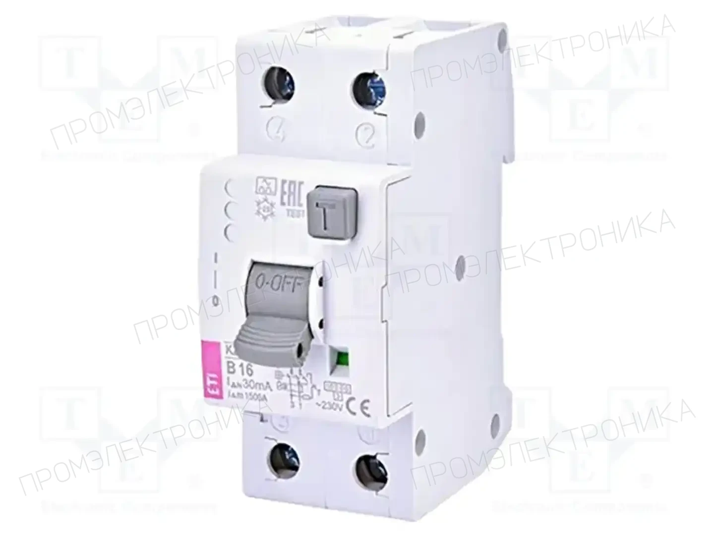 ETI POLAM KZS-2M2P A B13/0.1 — Дифференциальные выключатели