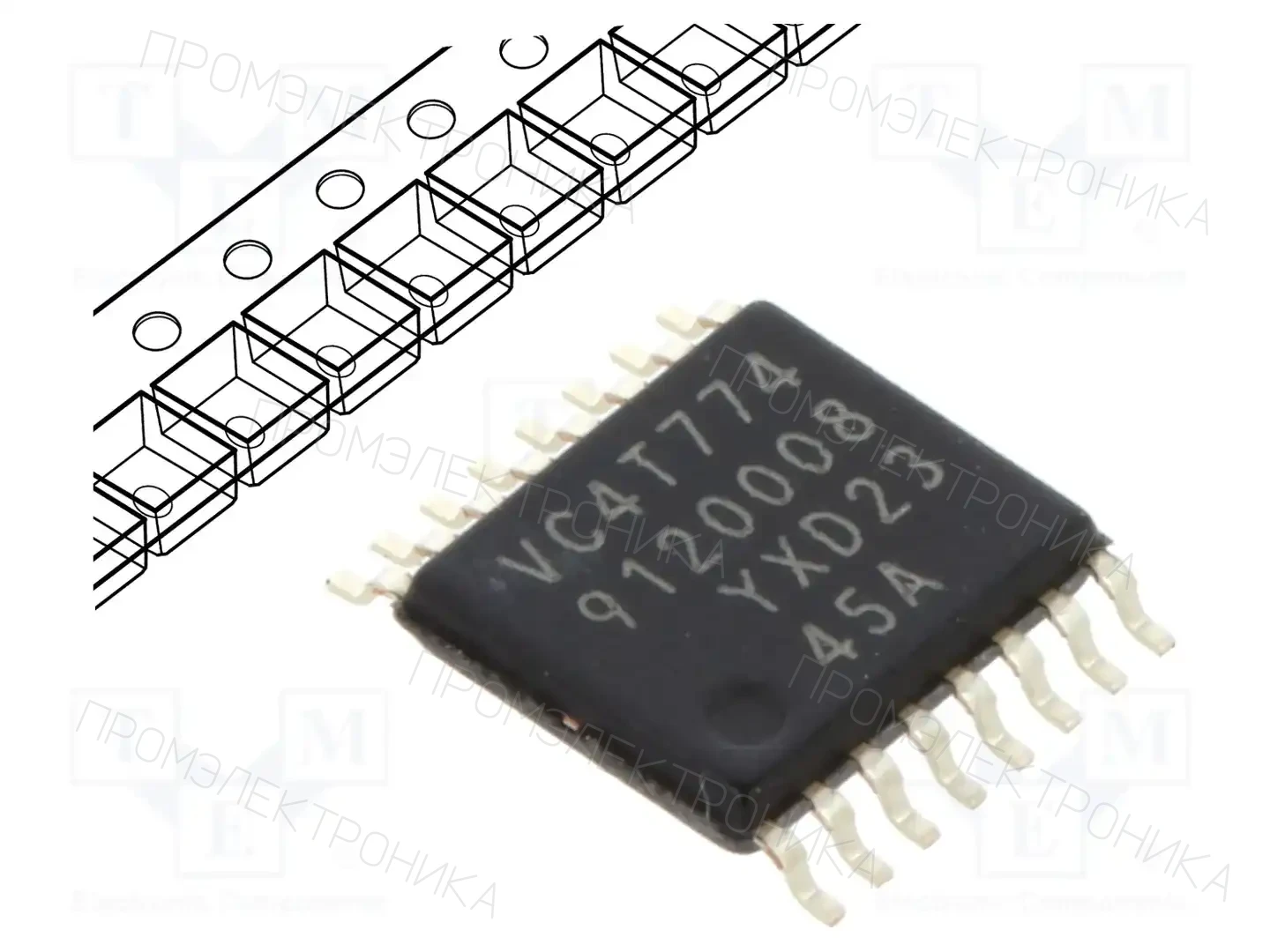 NEXPERIA 74AVC4T774PWJ — Логические конверторы
