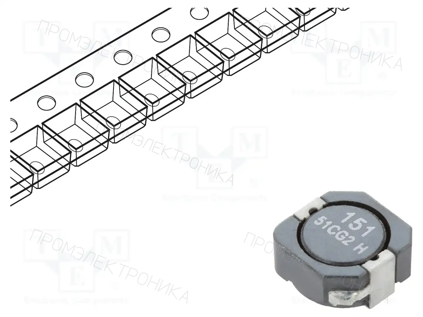 EATON ELECTRONICS DR1050-151-R — Дроссели