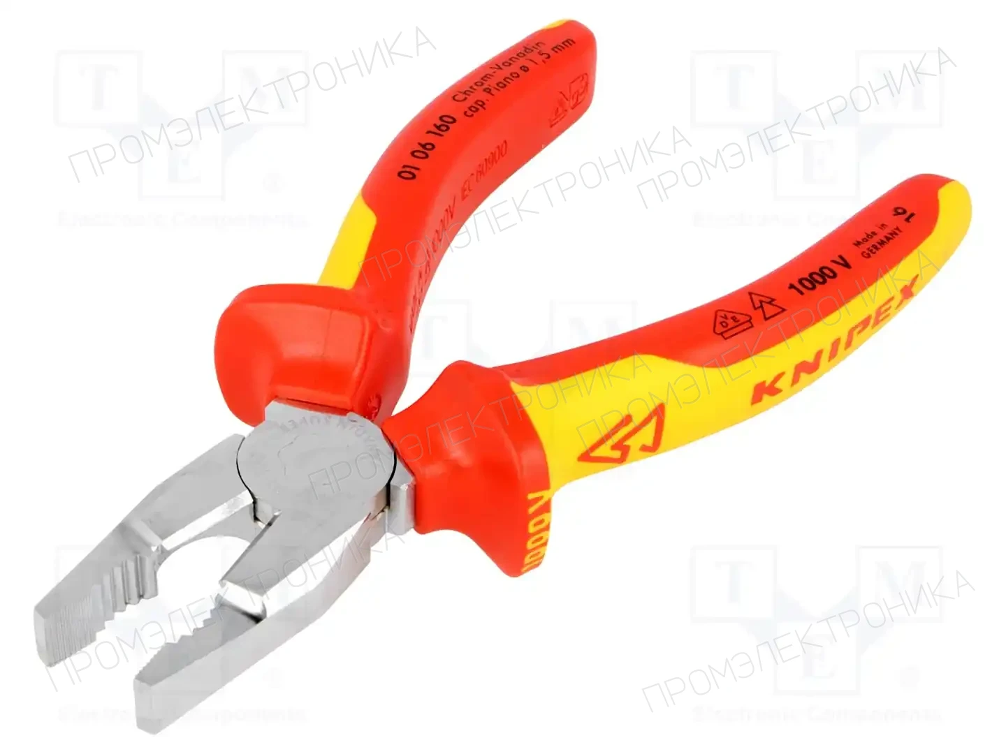 KNIPEX 01 06 160 — Изолированные клещи-кусачки