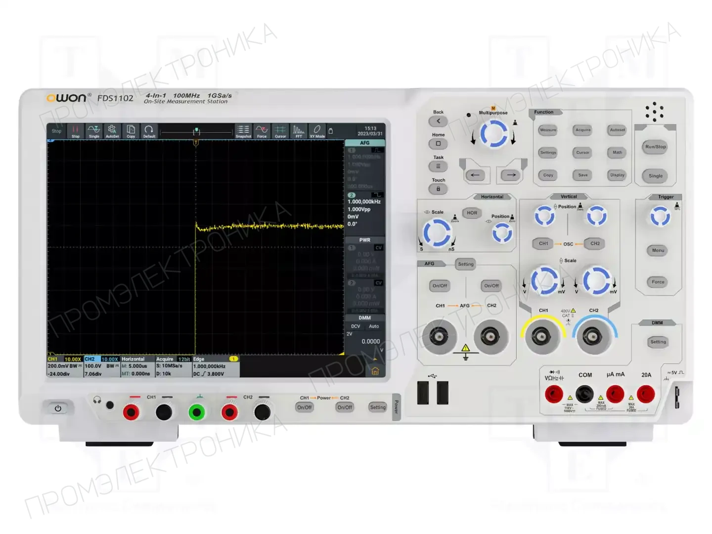 OWON FDS1102 — Осциллоскопы цифровые