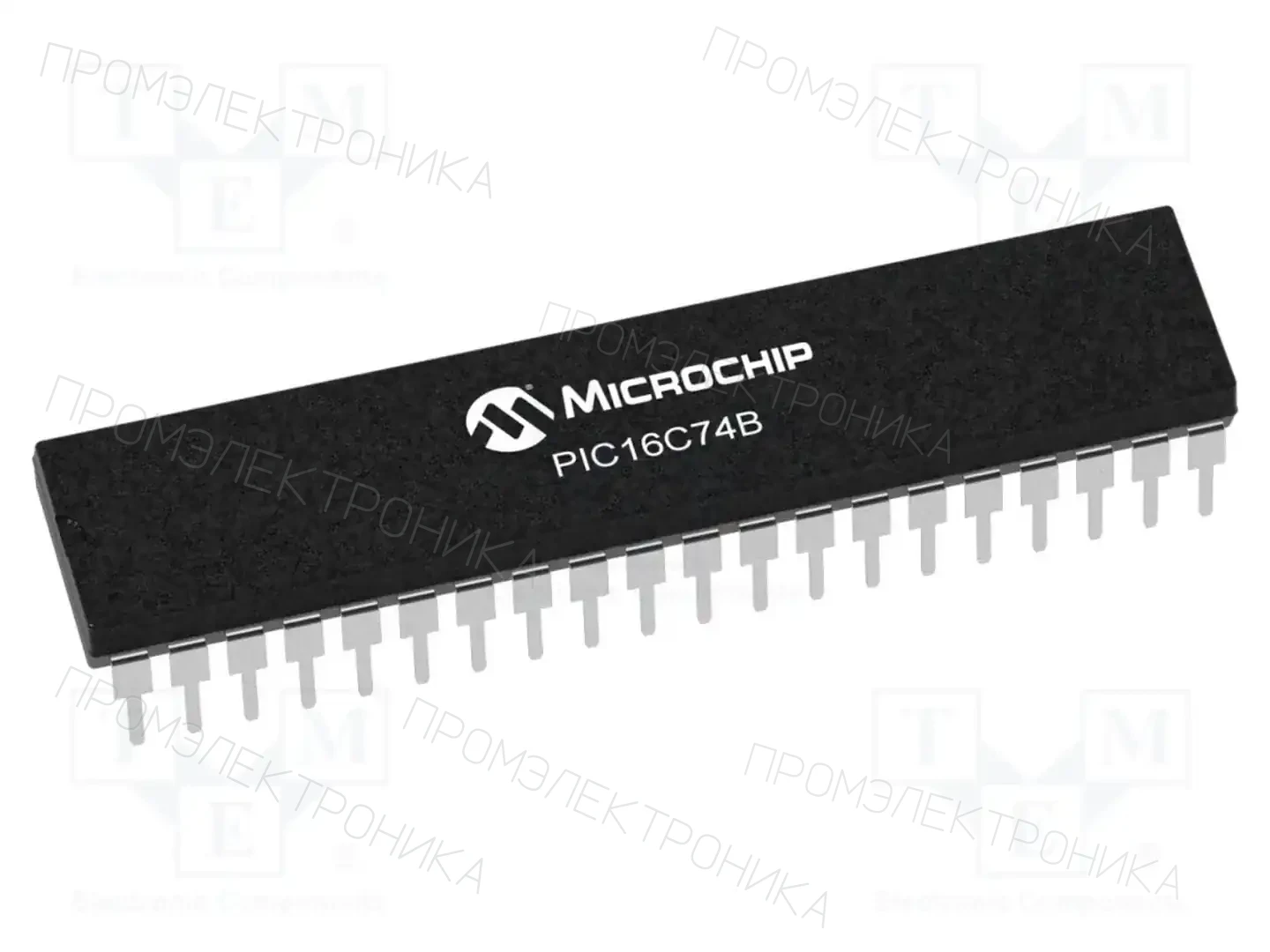 Microchip Technology PIC16C74B-20I/P — Линейка PIC 8-bit