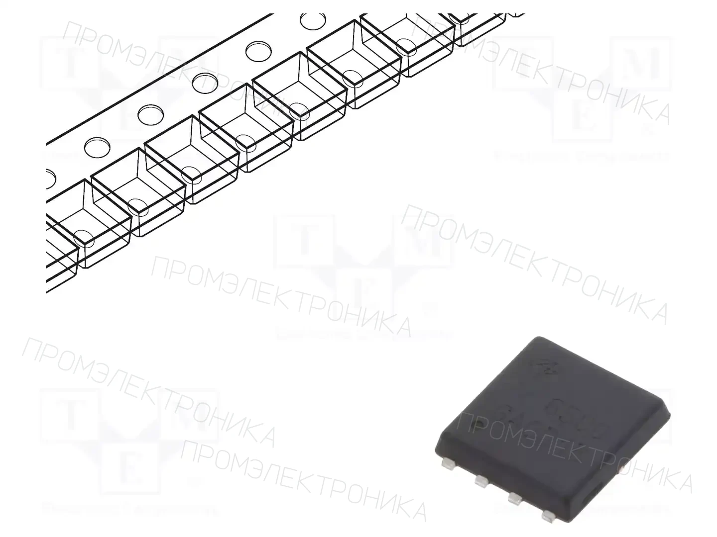 ALPHA & OMEGA SEMICONDUCTOR AON6500 — Транзисторы с каналом N SMD