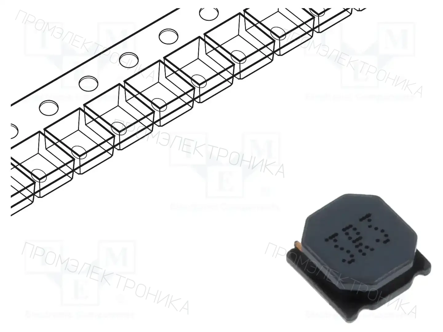 FERROCORE DJNR6028-3R3-M — Дроссели