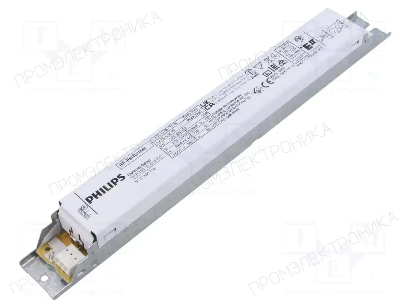 PHILIPS HF-P 158 TL-D III 220-240V 50/60HZ — Балласты
