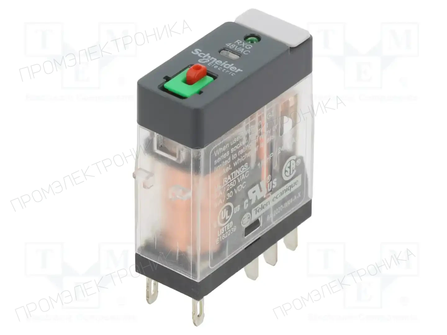 SCHNEIDER ELECTRIC RXG22E7 — Реле электромагн. миниатюрные