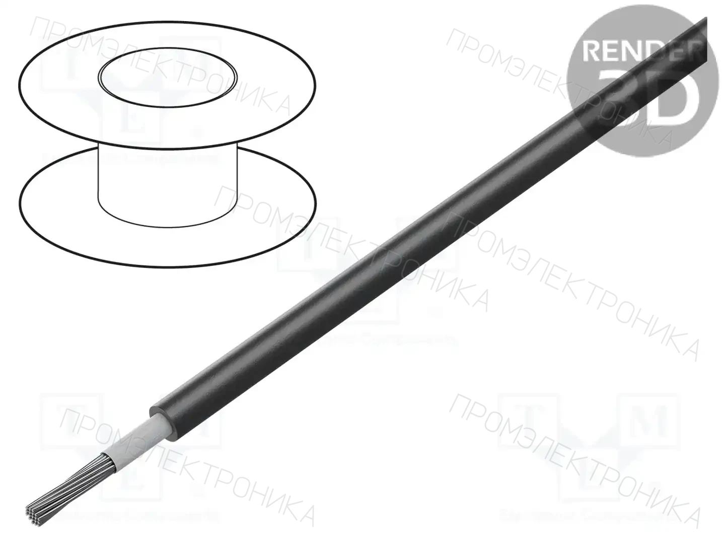 TECHNOKABEL 1618 001 05 — Провода одножильные - тросик