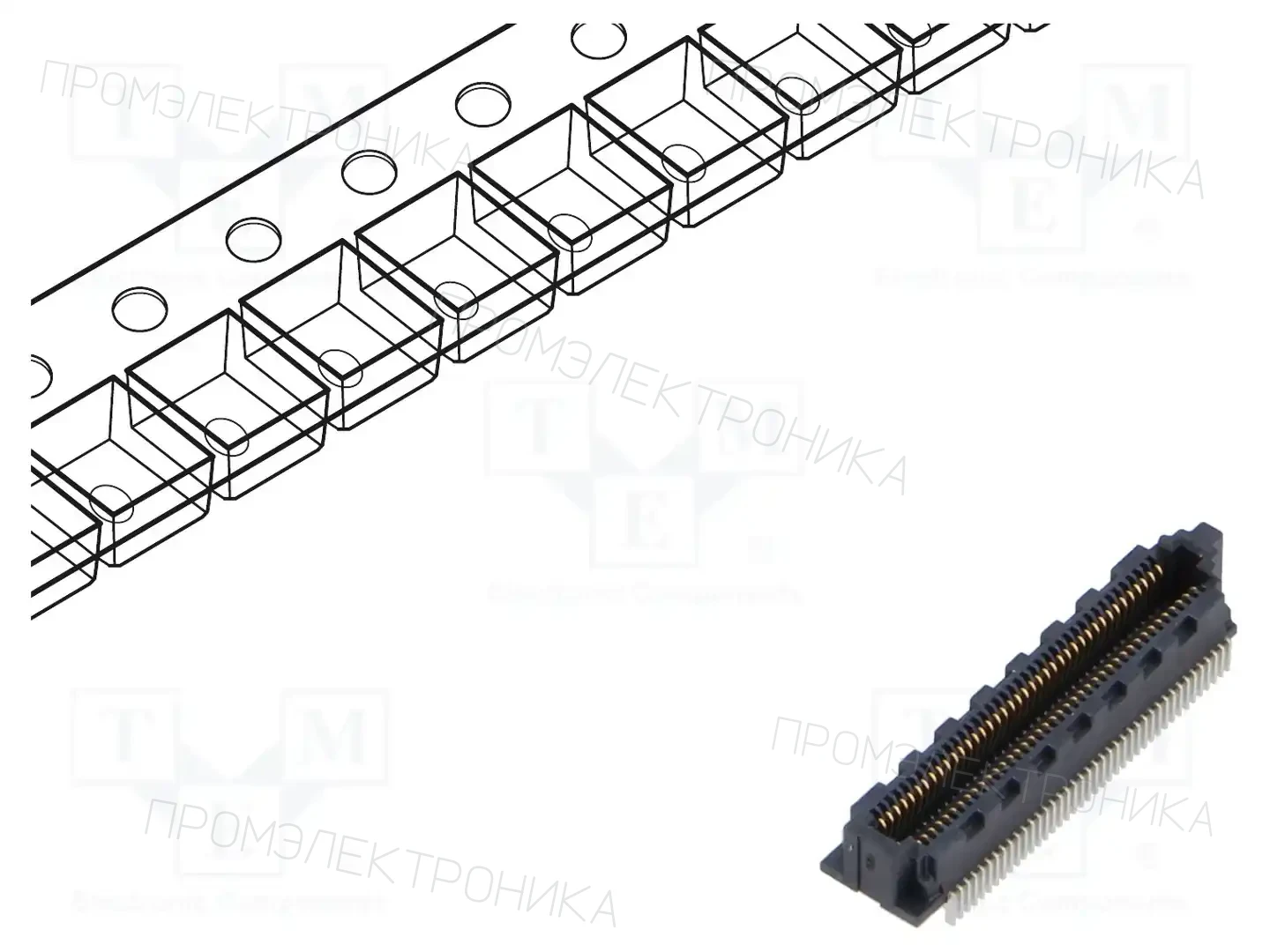 SAMTEC SS4-40-3.50-L-D-K-TR — Разъeмы пластина - пластина