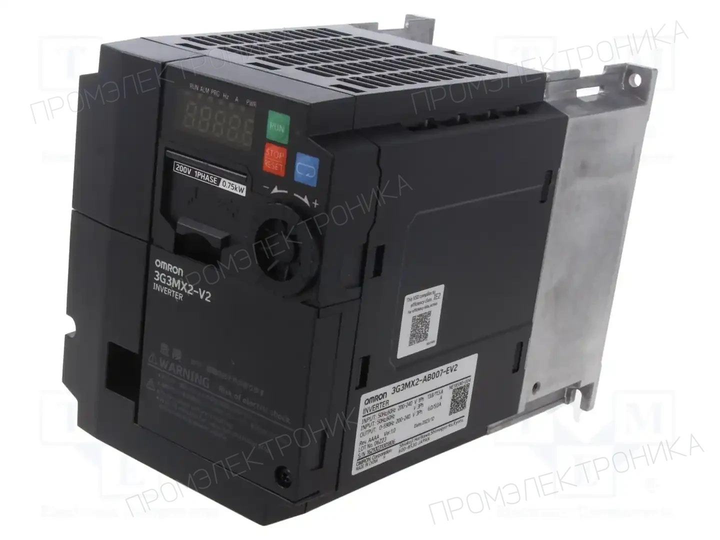 OMRON 3G3MX2-AB007-EV2 — Однофазные инверторы