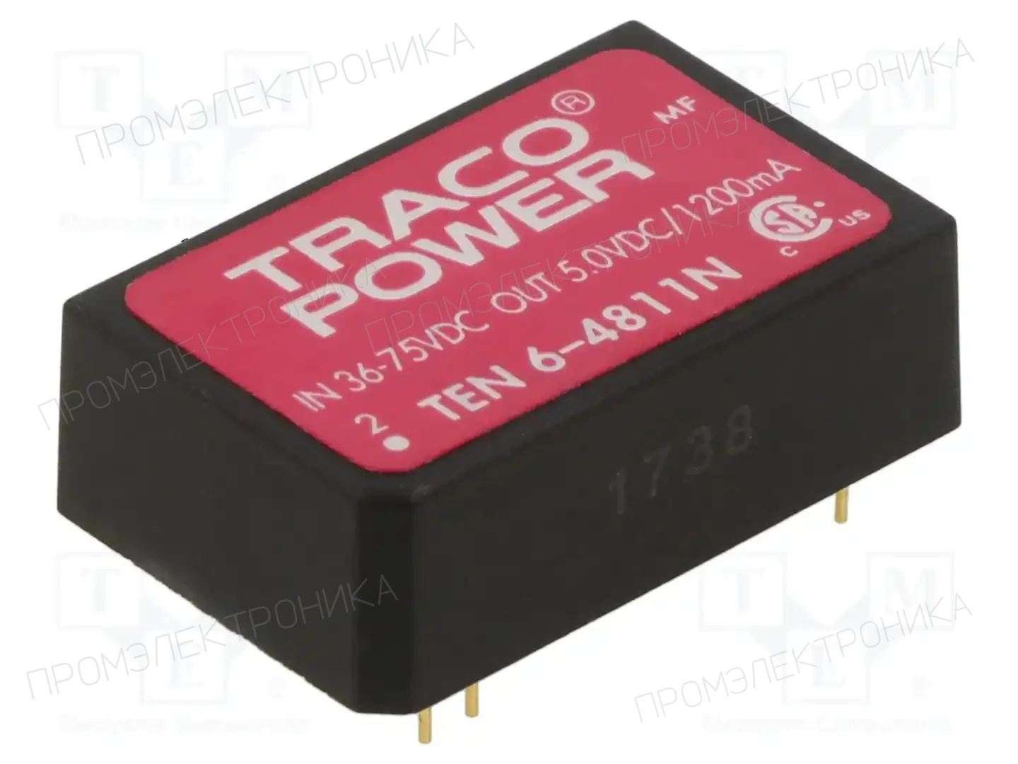 TRACO POWER TEN 6-4811N — Преобразователи DC/DC