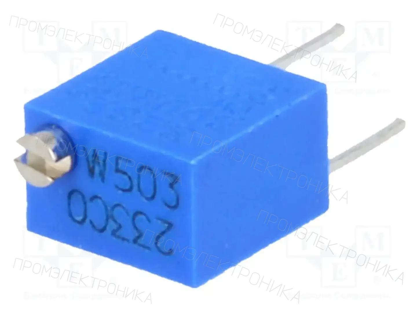 BOURNS 3262W-1-503LF — Потенциометры THT многооборотные 1/4 дм
