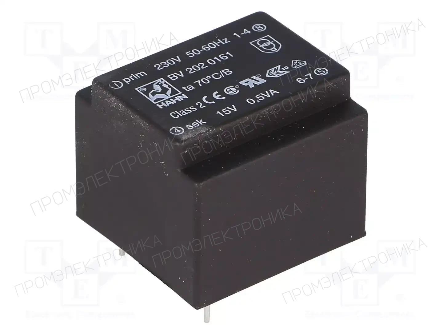 HAHN BV 202 0161 — Трансформаторы PCB