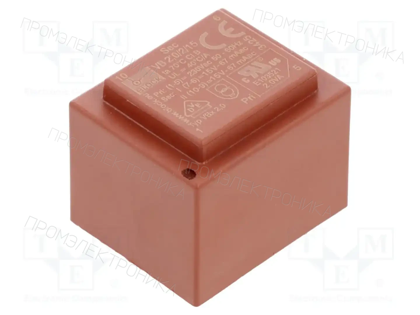 BLOCK VB 2,0/2/15 — Трансформаторы PCB