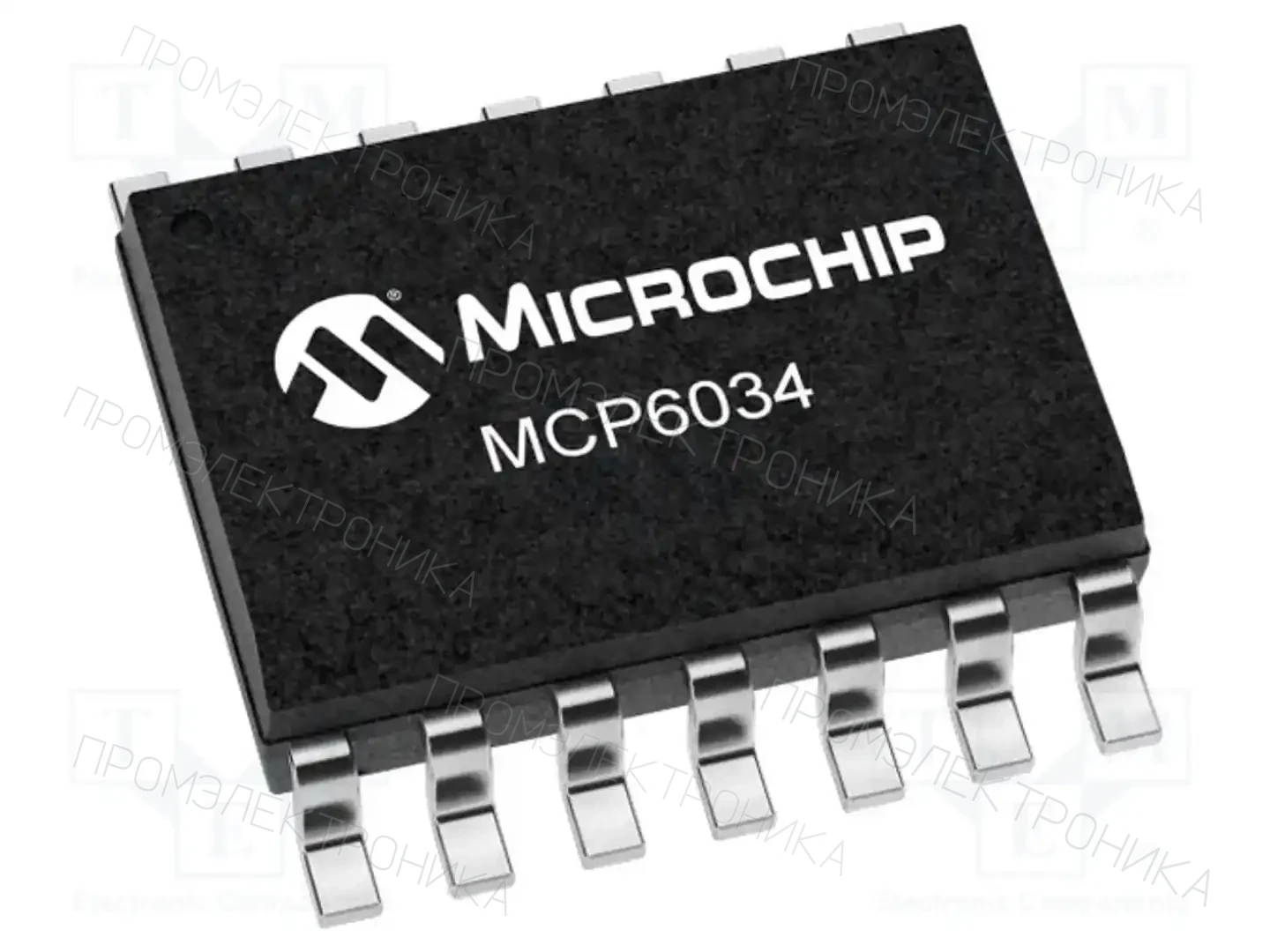Microchip Technology MCP6034T-E/SL — Операционные усилители SMD
