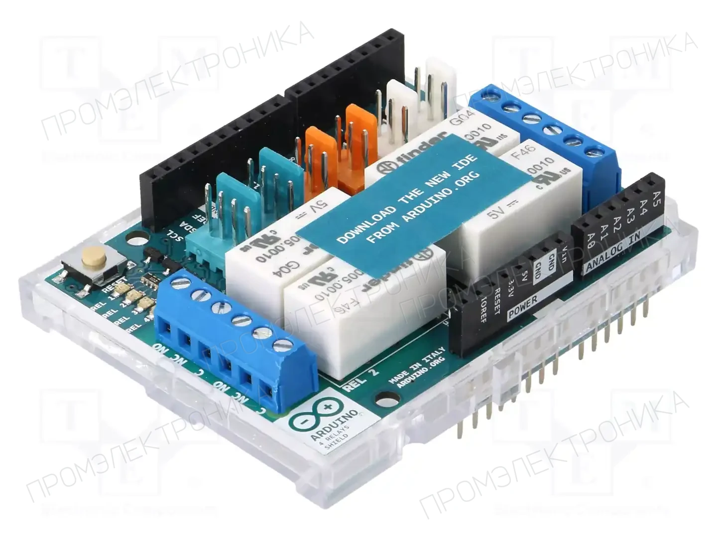 ARDUINO ARDUINO 4 RELAYS SHIELD — Решения 4 RELAYS SHIELD