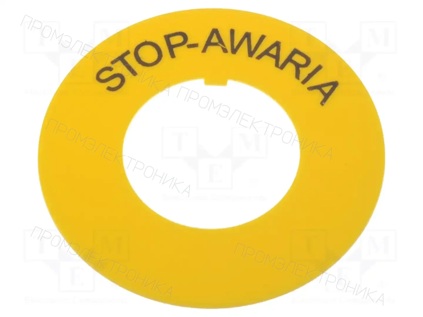 PROMET W0-P.ŻÓŁTE DO FI22+NAPIS STOP-AWARIA — Панельные аксессуары стандартные