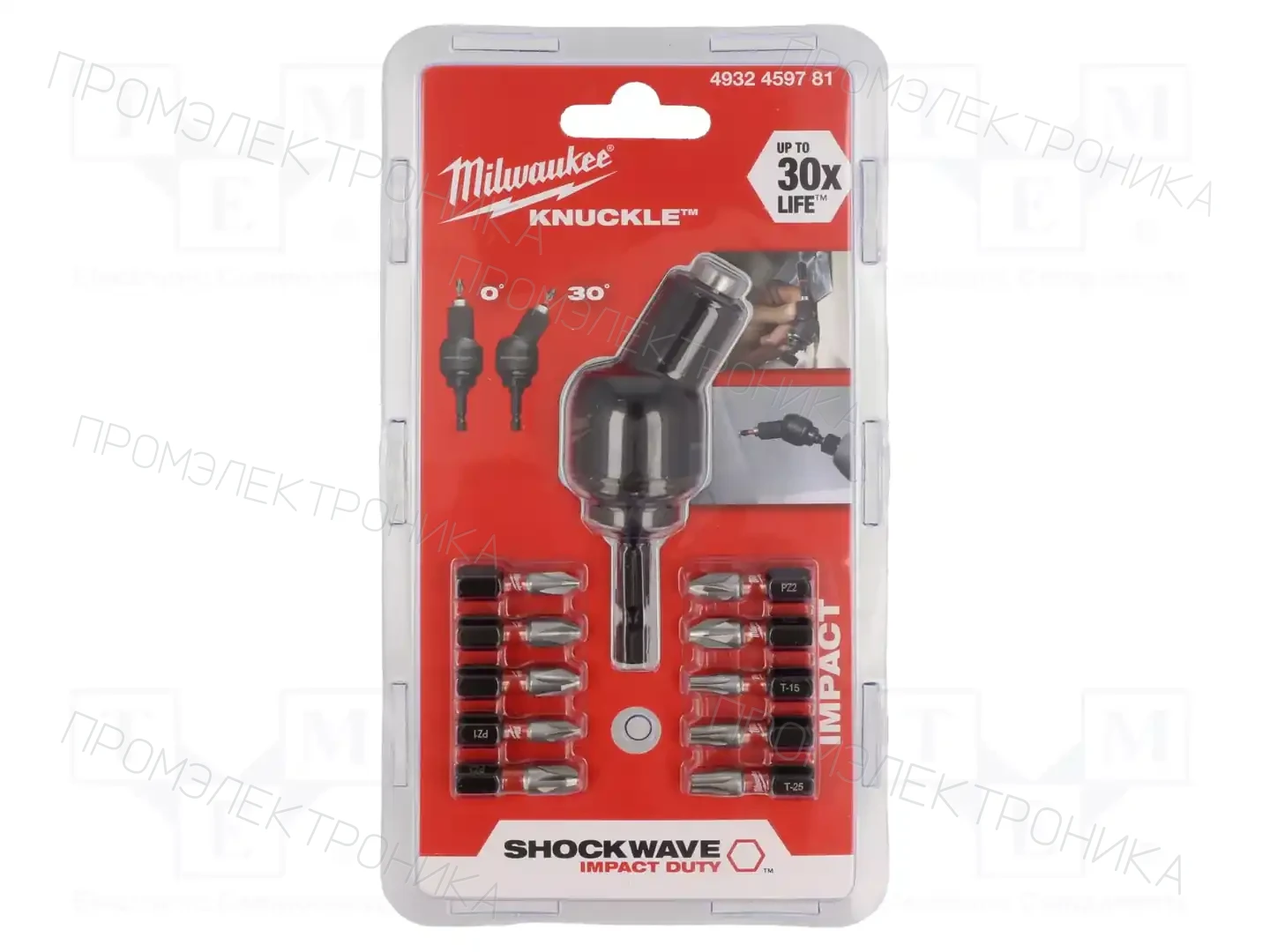 Milwaukee 4932459781 — Наконечники для отверток