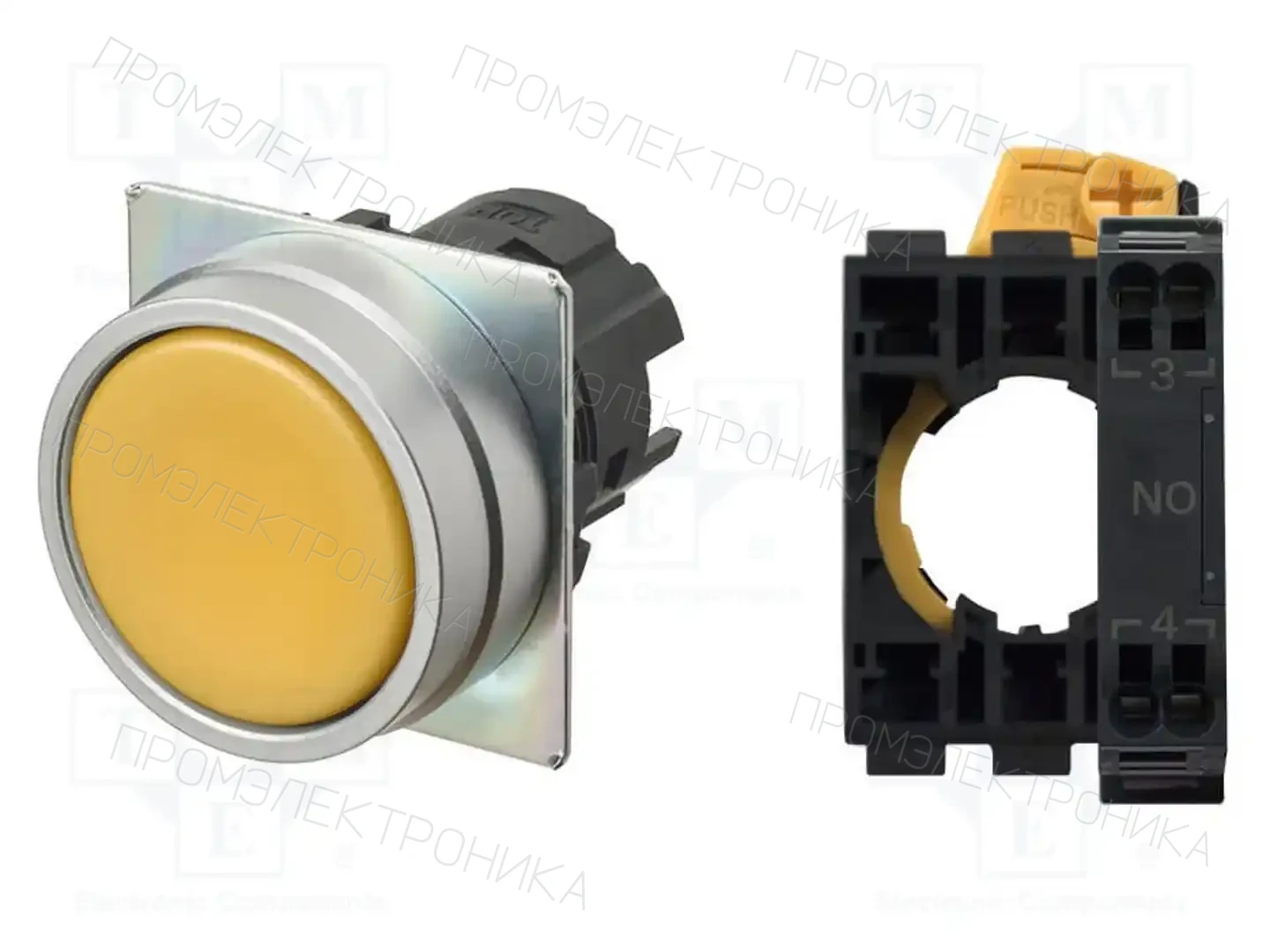 OMRON A22NN-MNM-NYA-P100-NN — Переключатели панельные стандартные 22мм