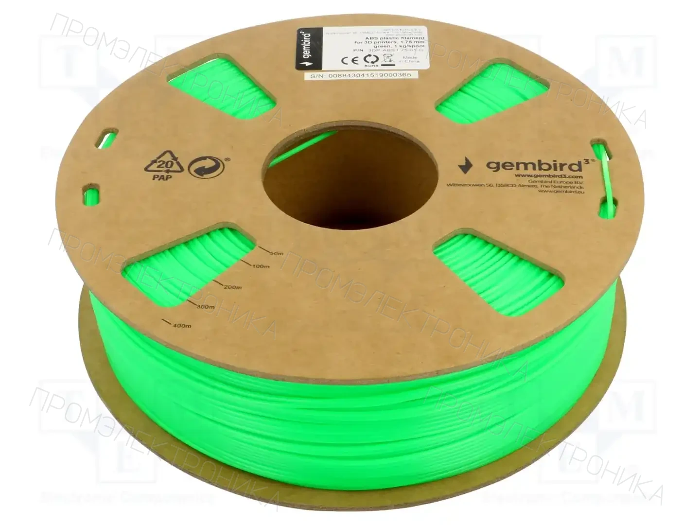GEMBIRD 3DP-ABS1.75-01-G — Принтеры 3D и аксессуары