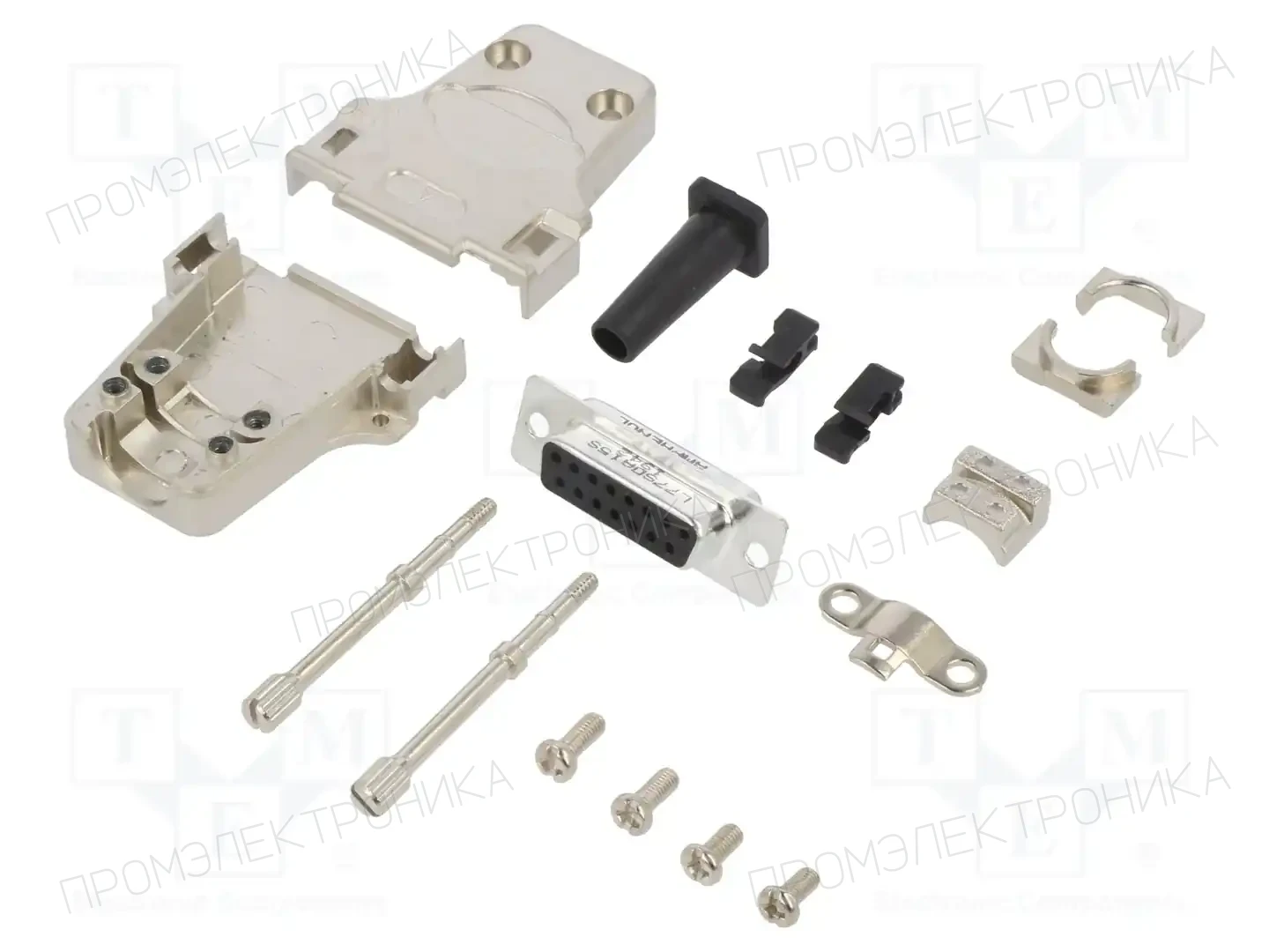 AMPHENOL COMMUNICATIONS SOLUTIONS L17DTZF15-LJS-RG+L77SDA15S — Комплектные штекеры D-Sub