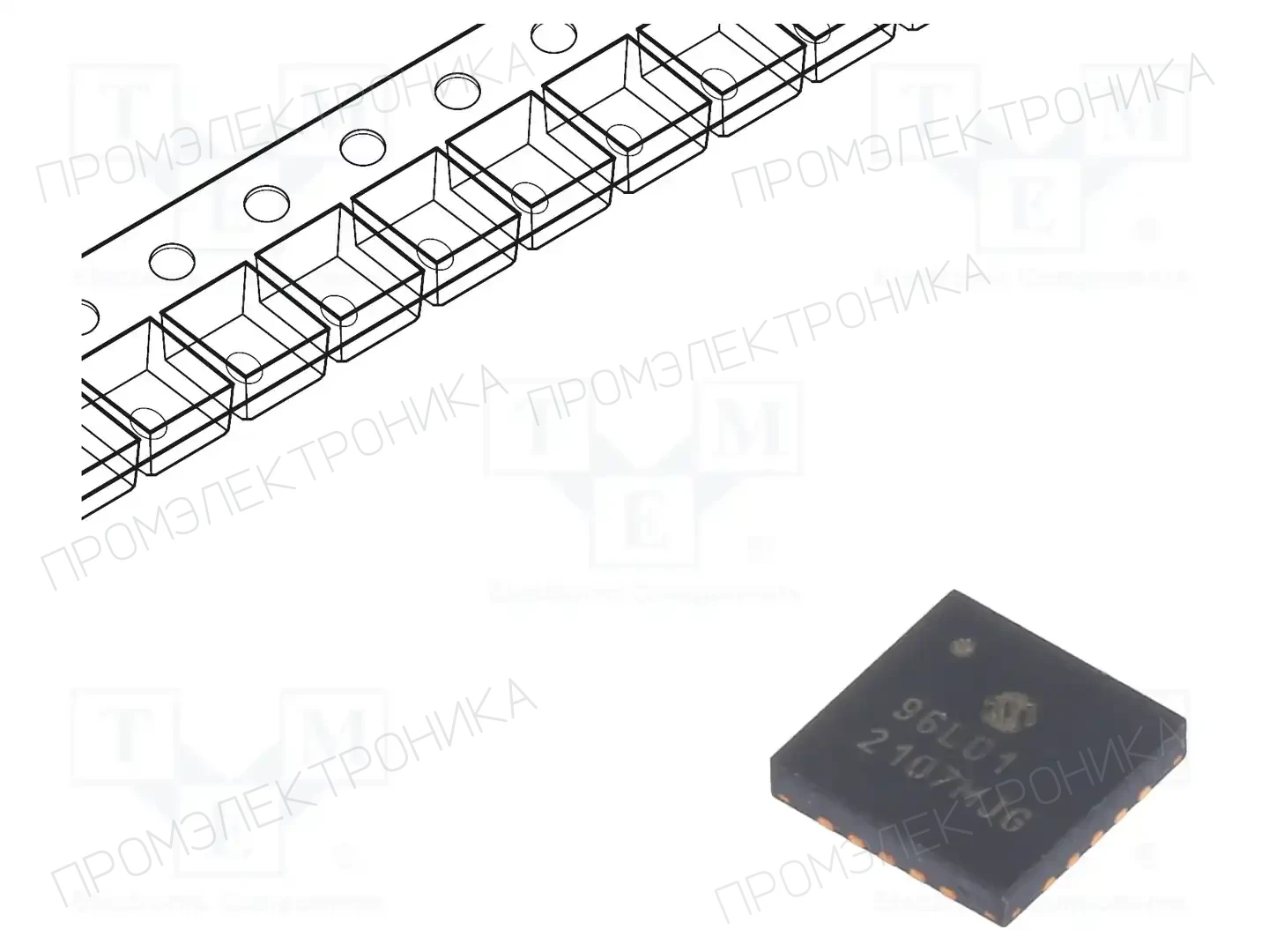 Microchip Technology MCP96L01T-E/MX — Преобразователи температуры