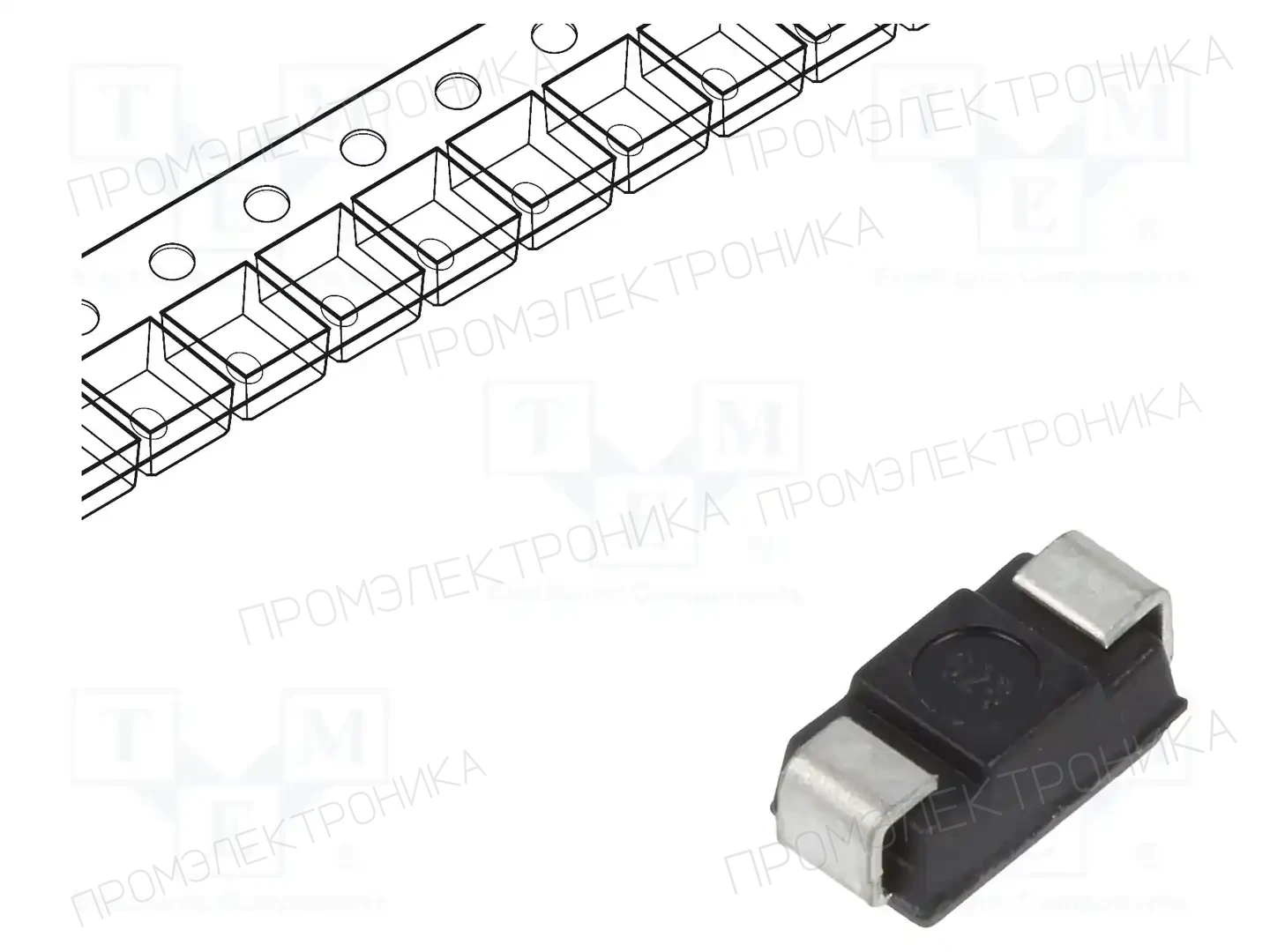 VISHAY BZG03C30-M3-08 — Стабилитроны SMD