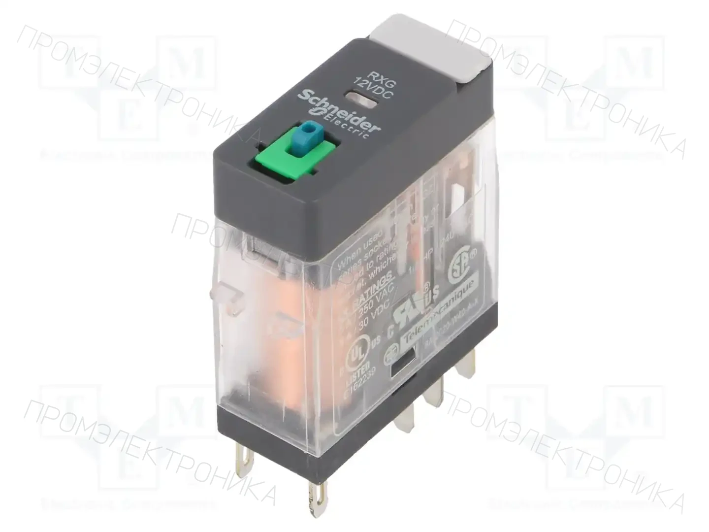 SCHNEIDER ELECTRIC RXG21JD — Реле электромагн. миниатюрные