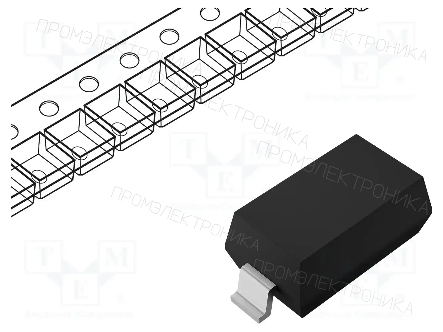 onsemi MMDL914T1G — Универсальные диоды SMD