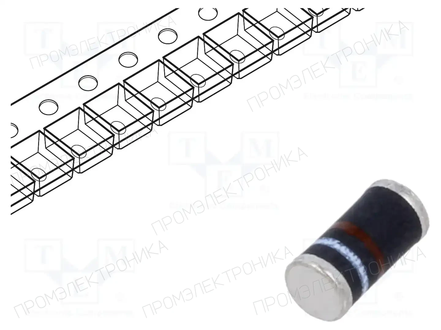 VISHAY GL41Y-E3/96 — Универсальные диоды SMD