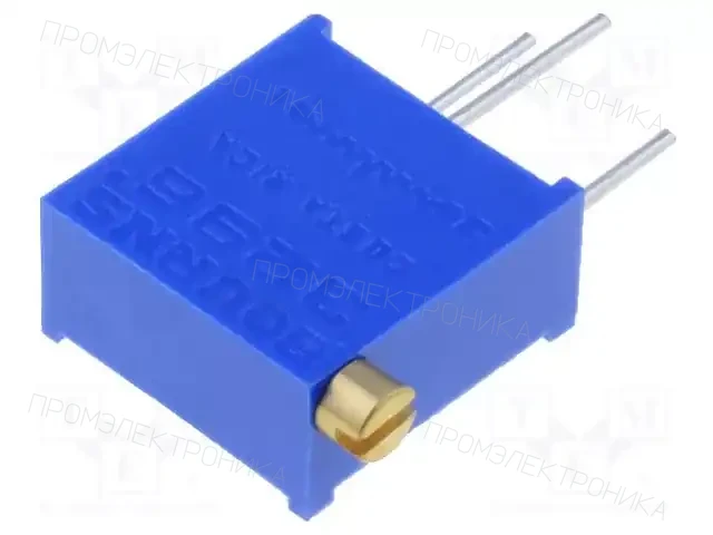 BOURNS 3296Z-1-104LF — Потенциометры THT многооборотные 3/8 дм