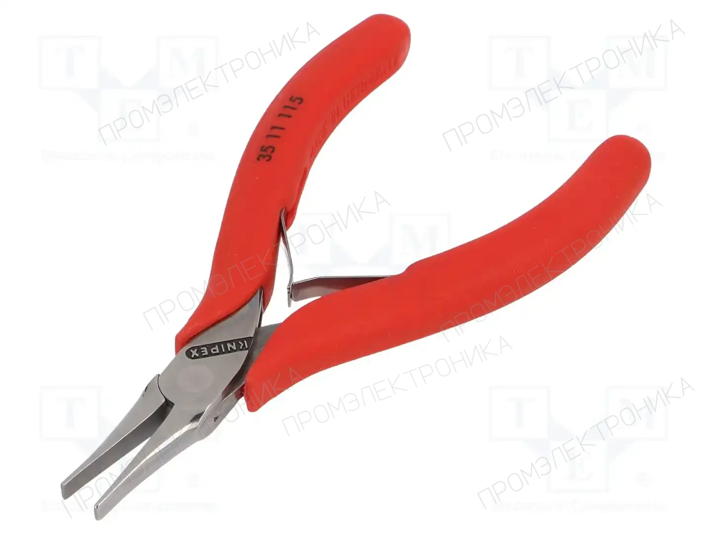 KNIPEX 35 11 115 — Клещи-кусачки плоские и полукруглые