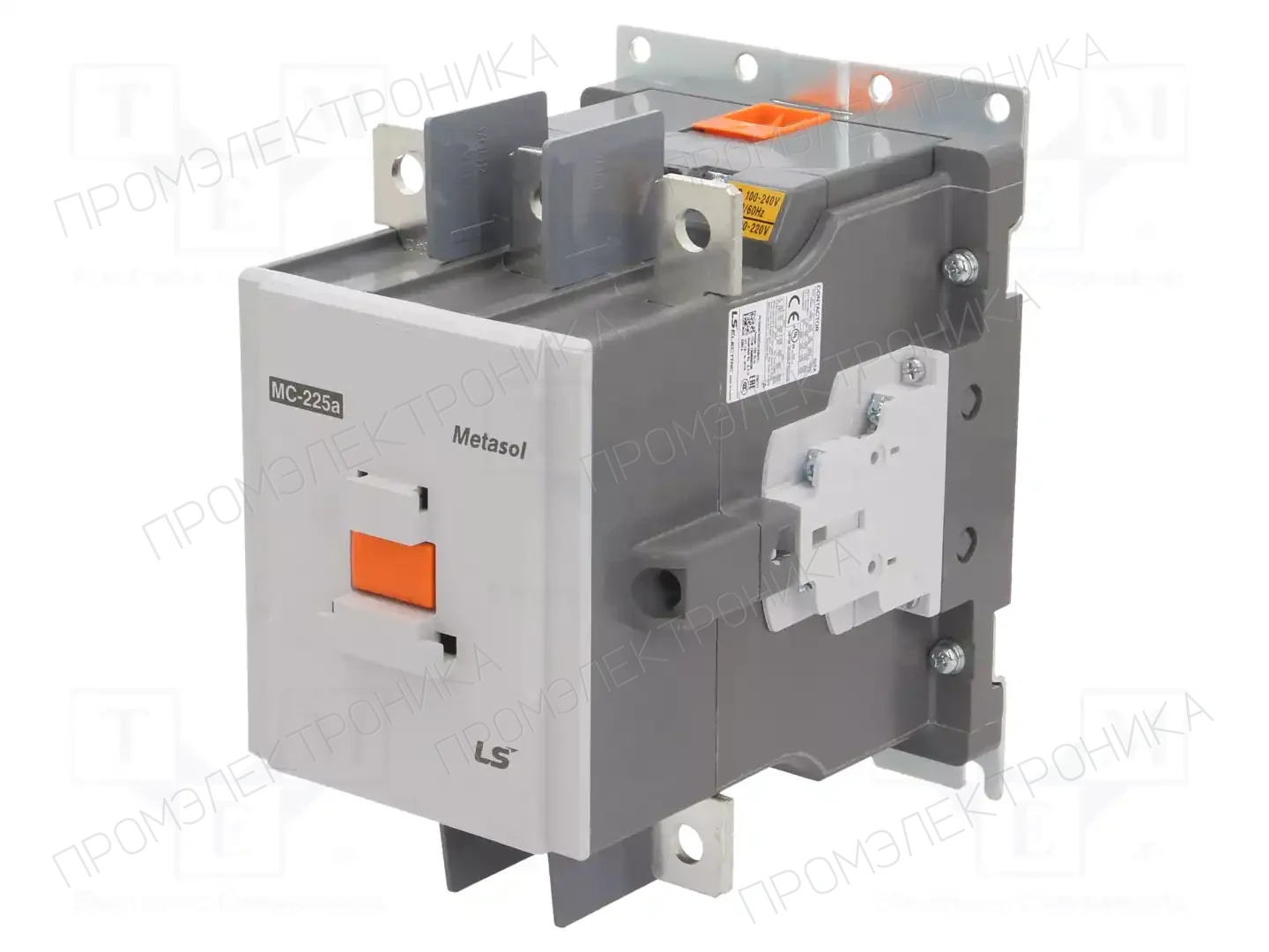 LS ELECTRIC MC-225A 100-240VAC/DC 2A2B — Контакторы - главные модули
