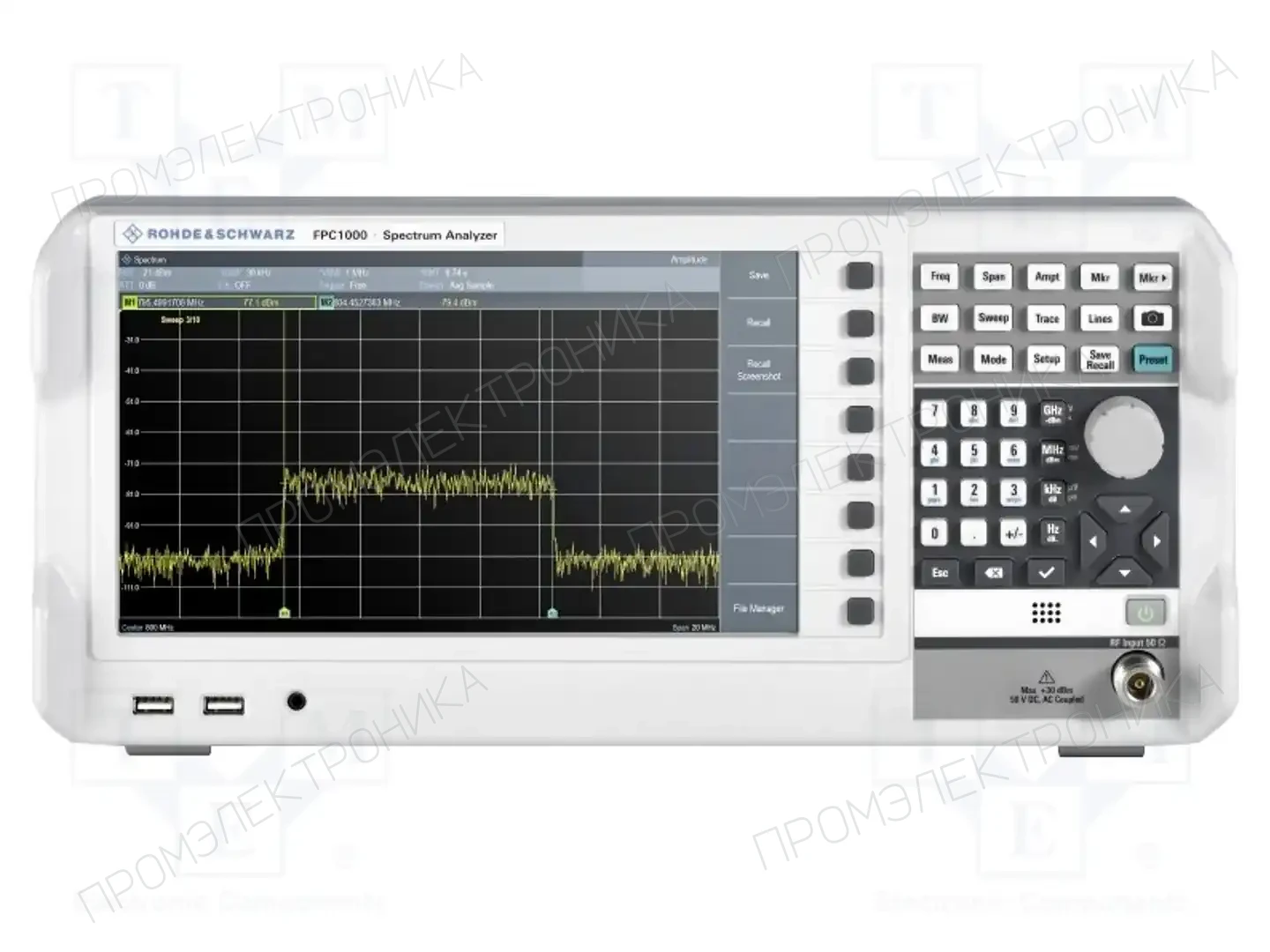 ROHDE & SCHWARZ FPC-P2 — Анализаторы спектра