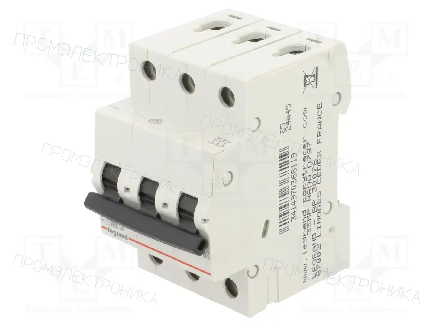 LEGRAND RX3 C20A 3P — Выключатели максимального тока
