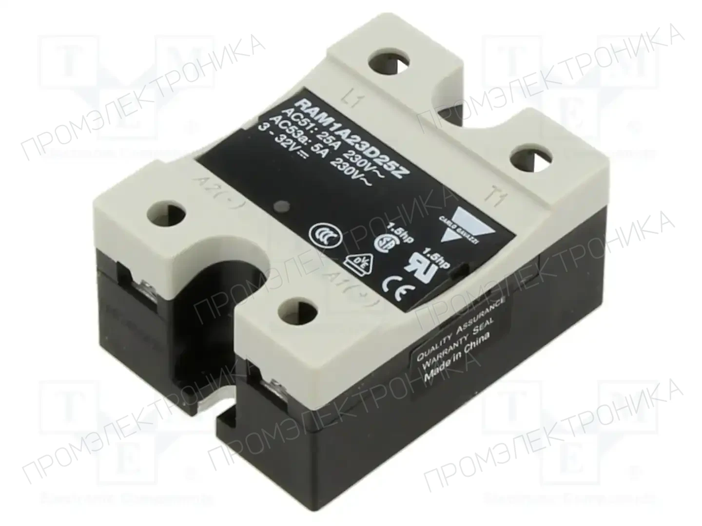CARLO GAVAZZI RAM1A23D25Z — Реле SSR однофазные