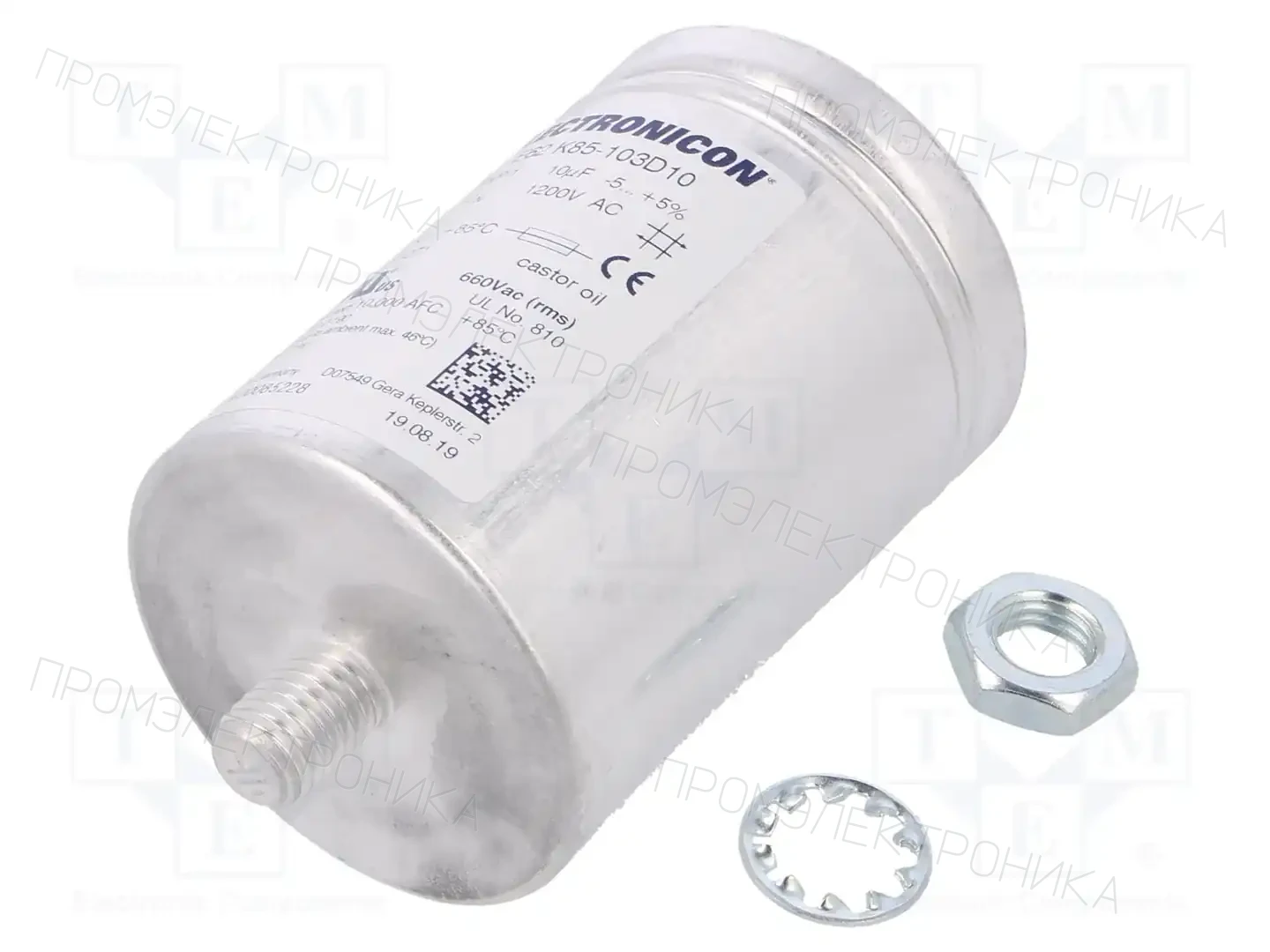 ELECTRONICON E62.K85-103D10 — Пленочные конденсаторы ТНТ