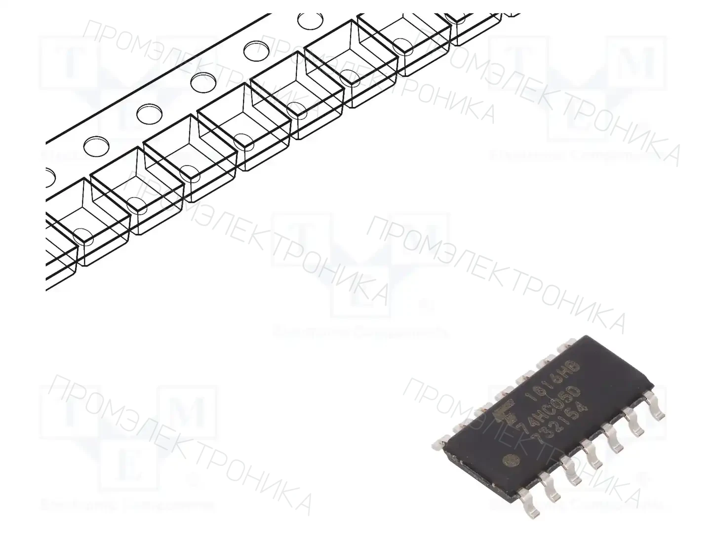 TOSHIBA 74HC05D(BJ) — Ворота, инверторы