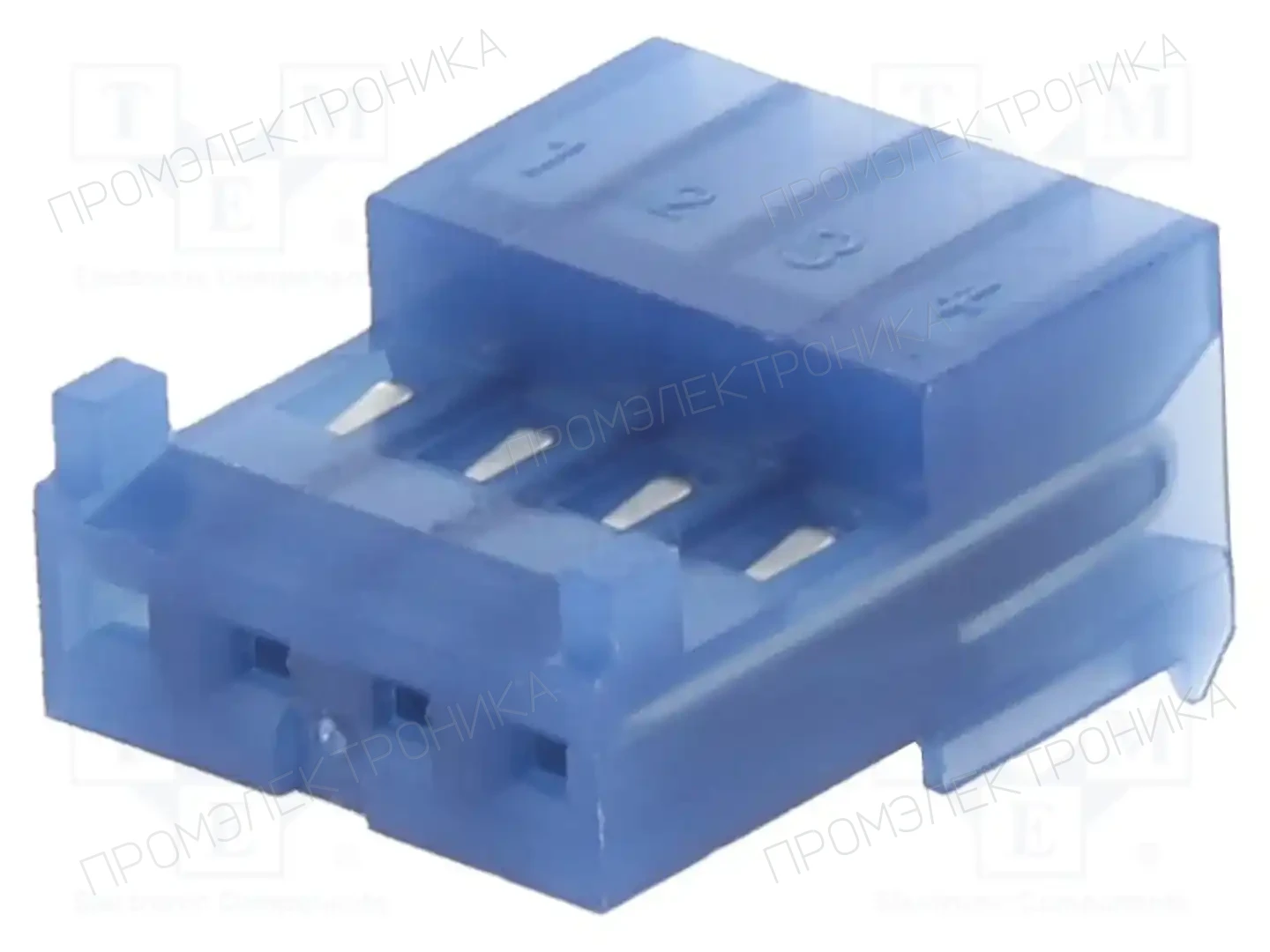 TE Connectivity 3-643815-4 — Разъeмы сигнальные растр 2,54мм