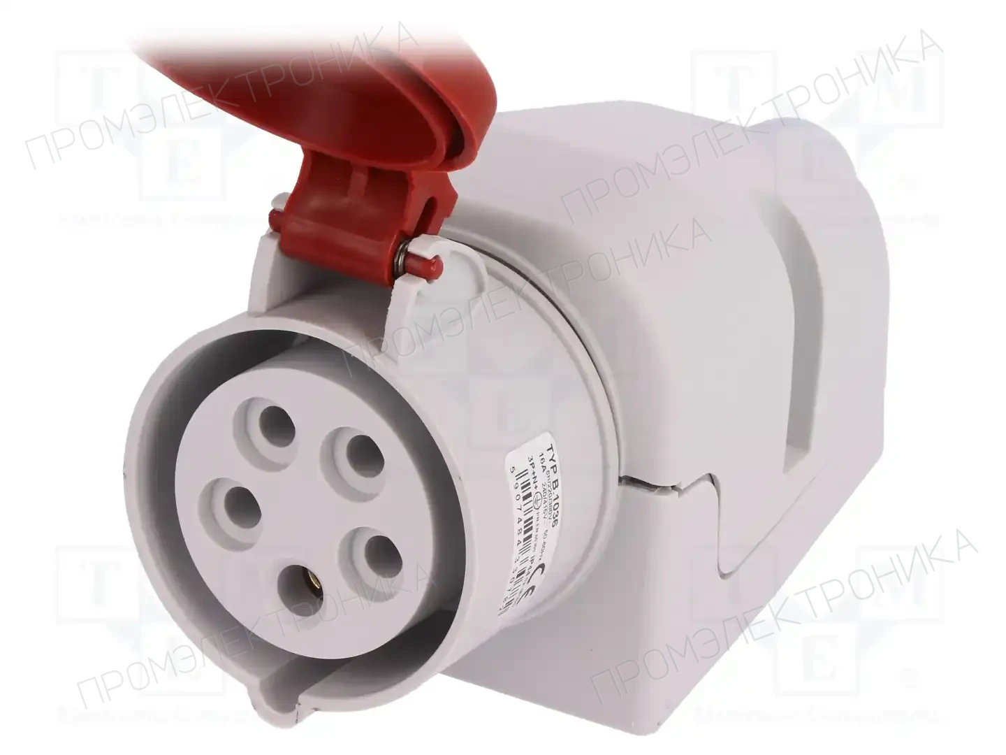 PAWBOL B.1036 — Многофазные разъемы IEC 60309